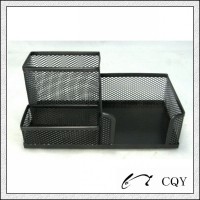 Hot sale Multifunctional metal mesh desk organizer