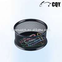 CQY 811A Metal Mesh Desktop Paper Clip Holder