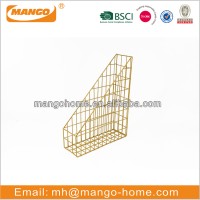 Wire mesh table metal file stand holder